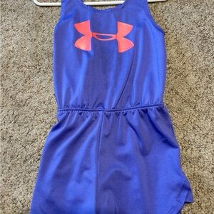 Little girls under armour romper